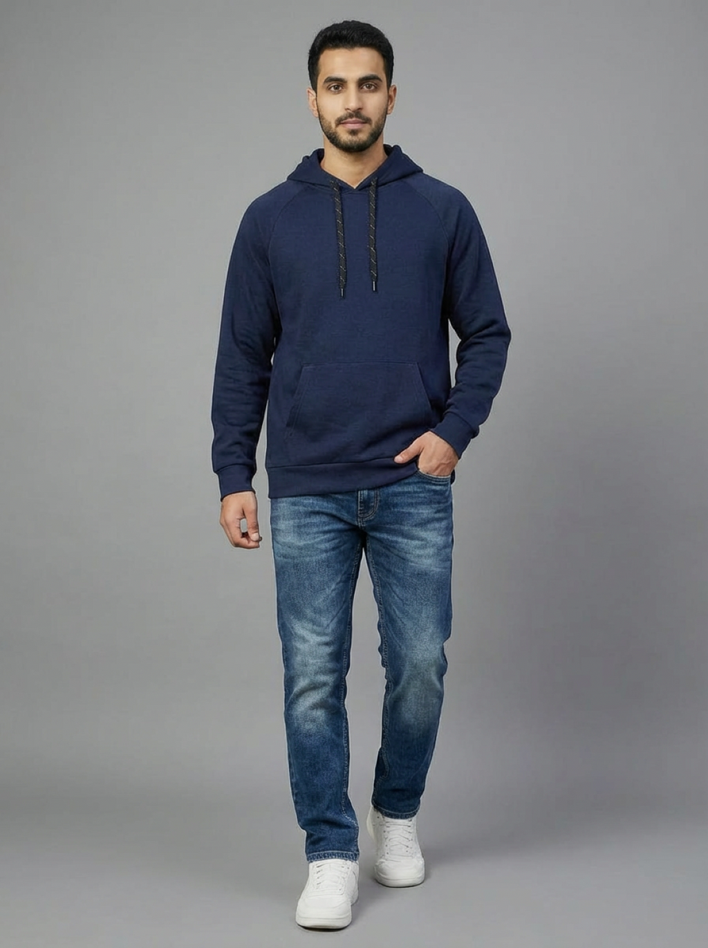 Zelos Unisex Hoodie Navy