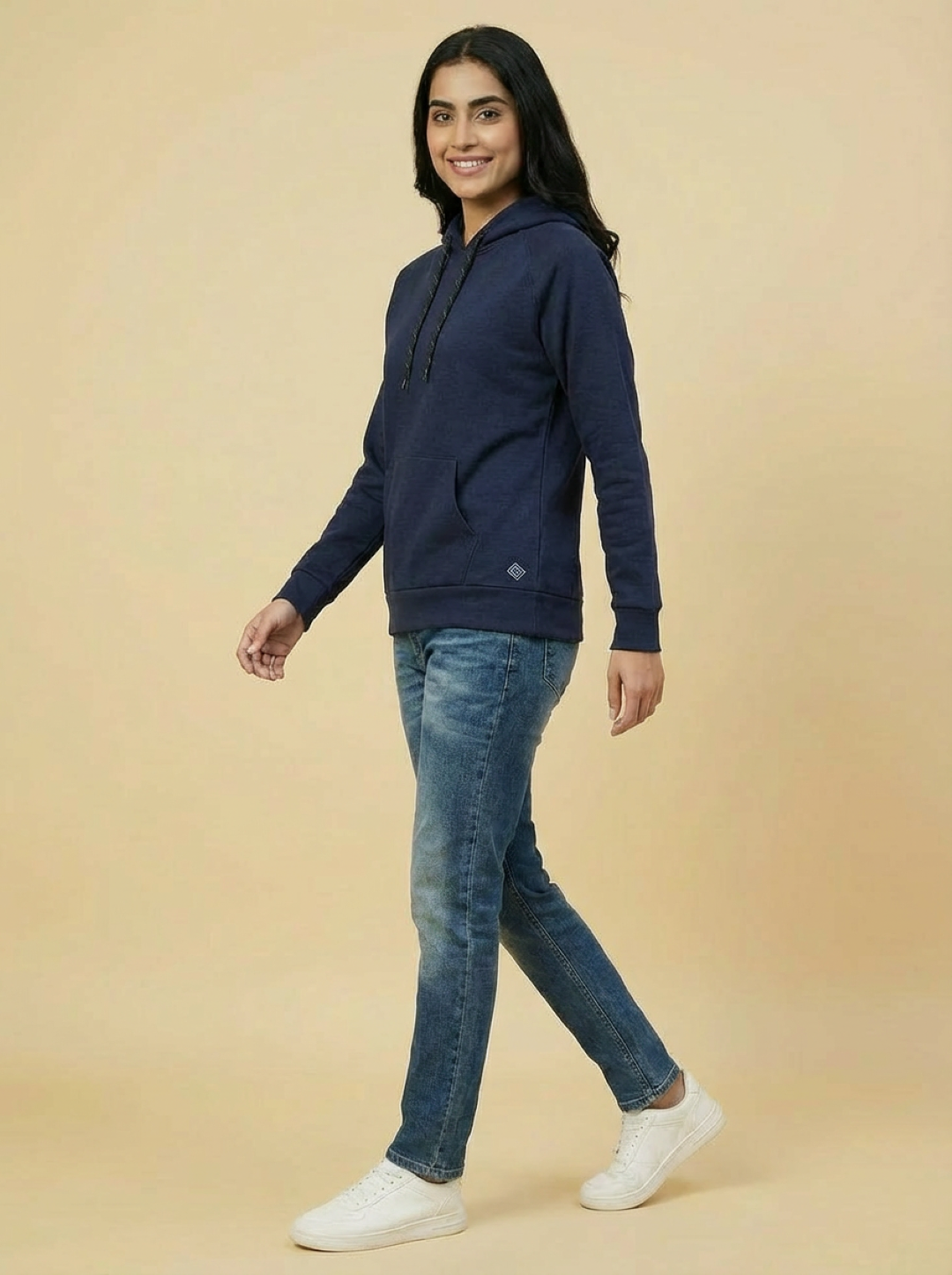 Zelos Unisex Hoodie Navy