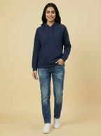 Zelos Unisex Hoodie Navy