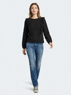 Ladies Long Sleeve T-Shirt 53 Black