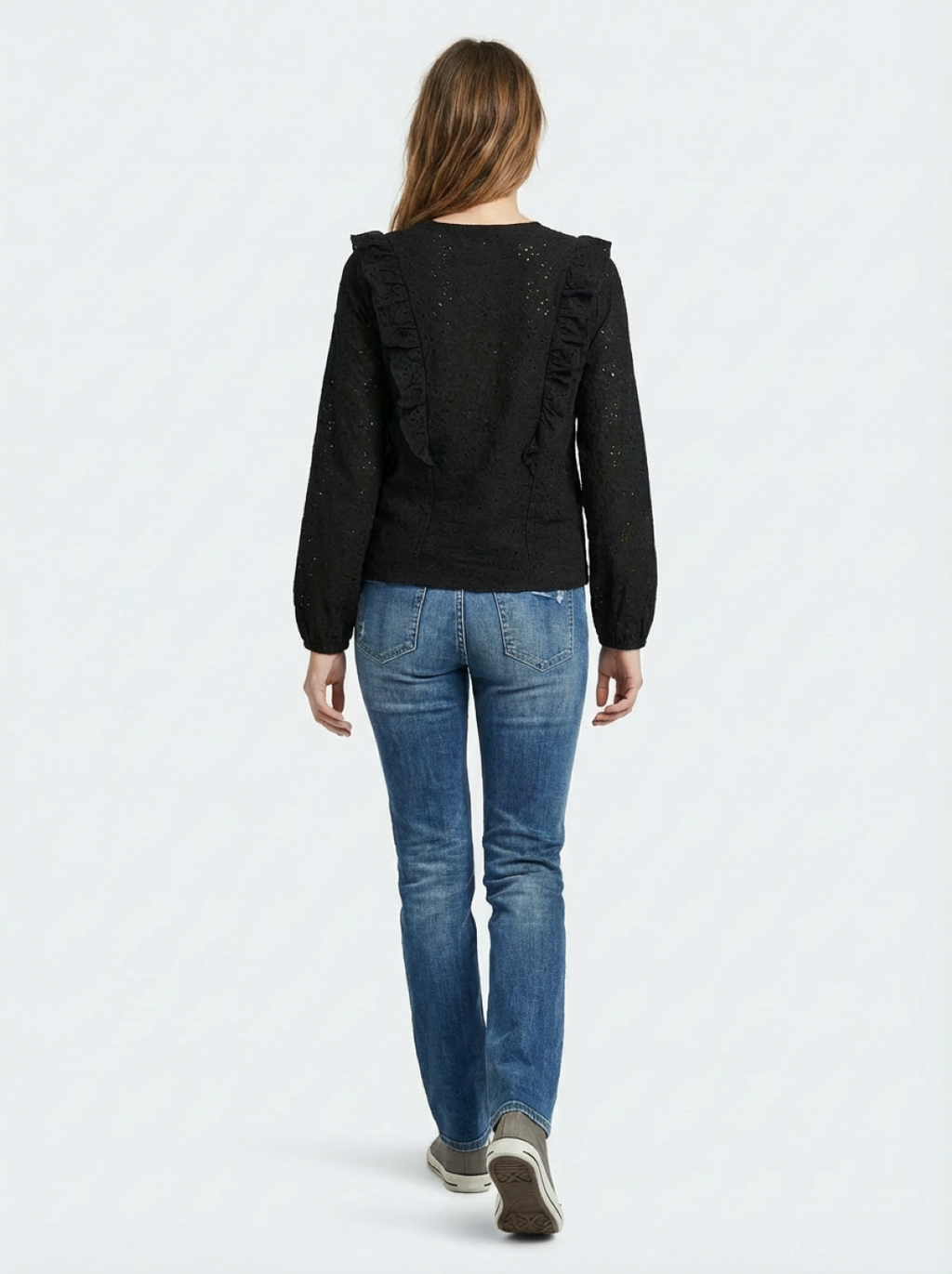 Ladies Long Sleeve T-Shirt 53 Black