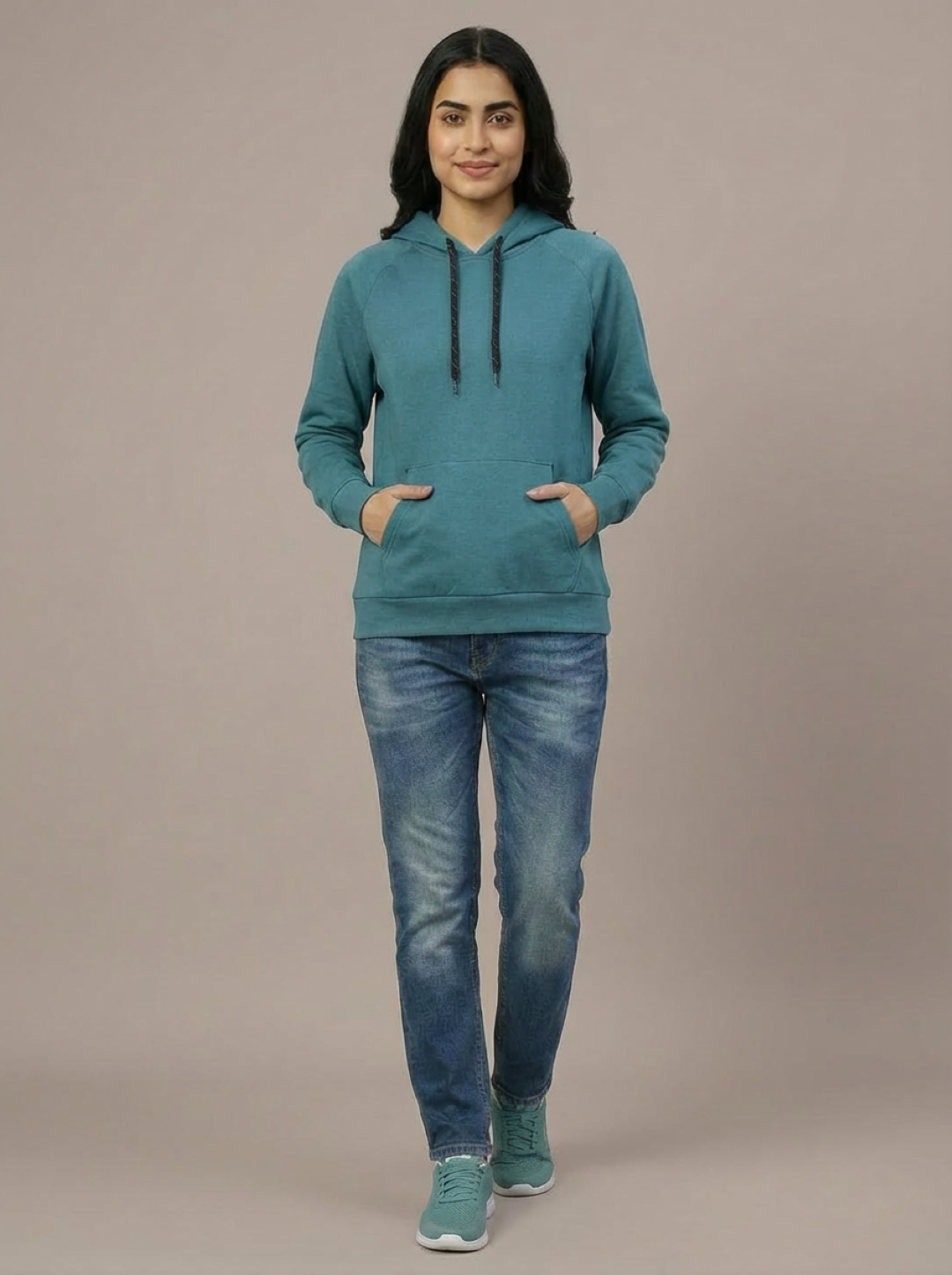 Zelos Unisex Hoodie Sea Green