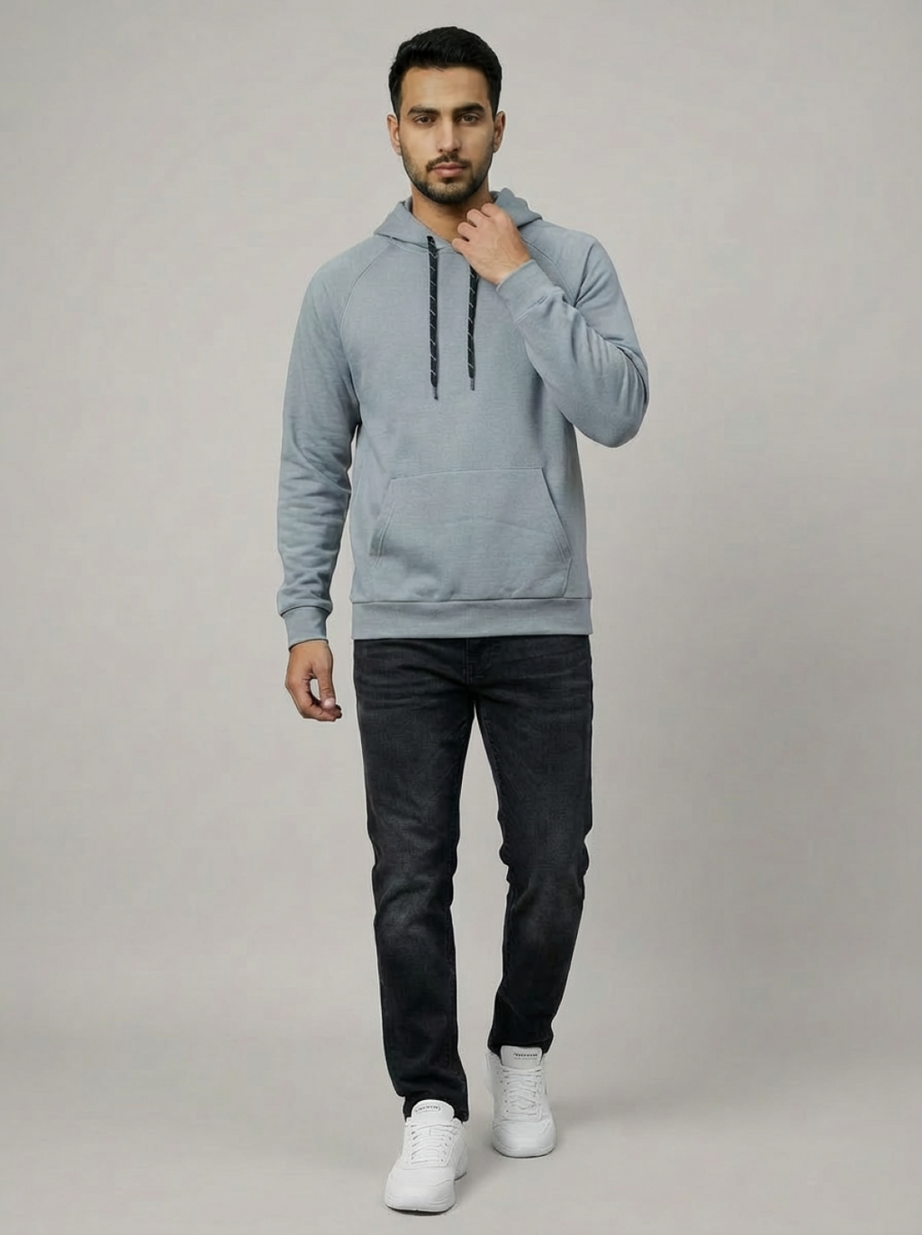Zelos Unisex Hoodie Shift Gray