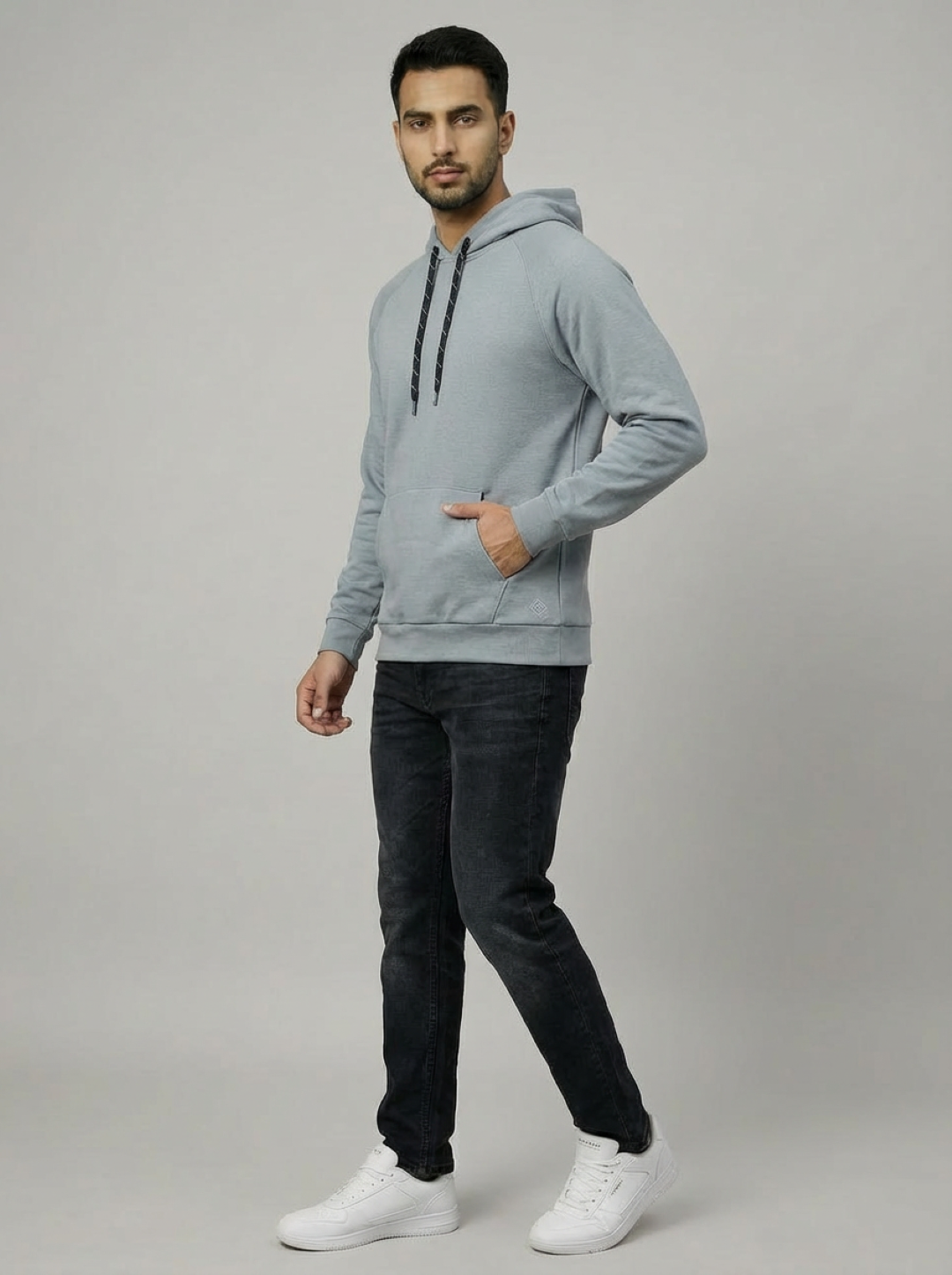 Zelos Unisex Hoodie Shift Gray