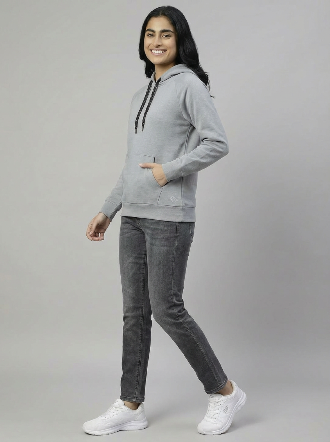 Zelos Unisex Hoodie Shift Gray