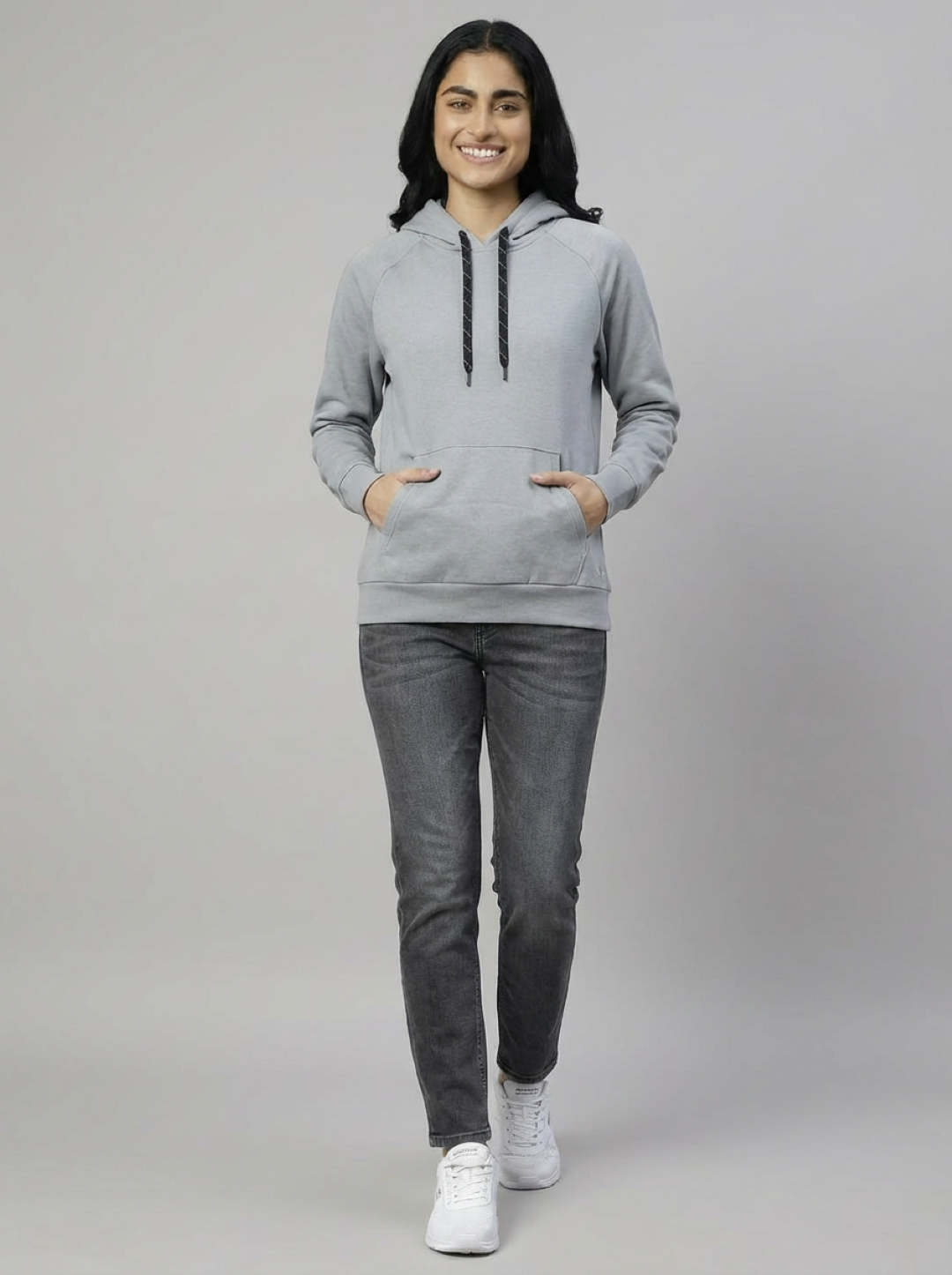 Zelos Unisex Hoodie Shift Gray