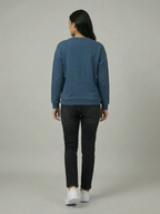 Kappa Ladies Sweatshirt Teal Blue