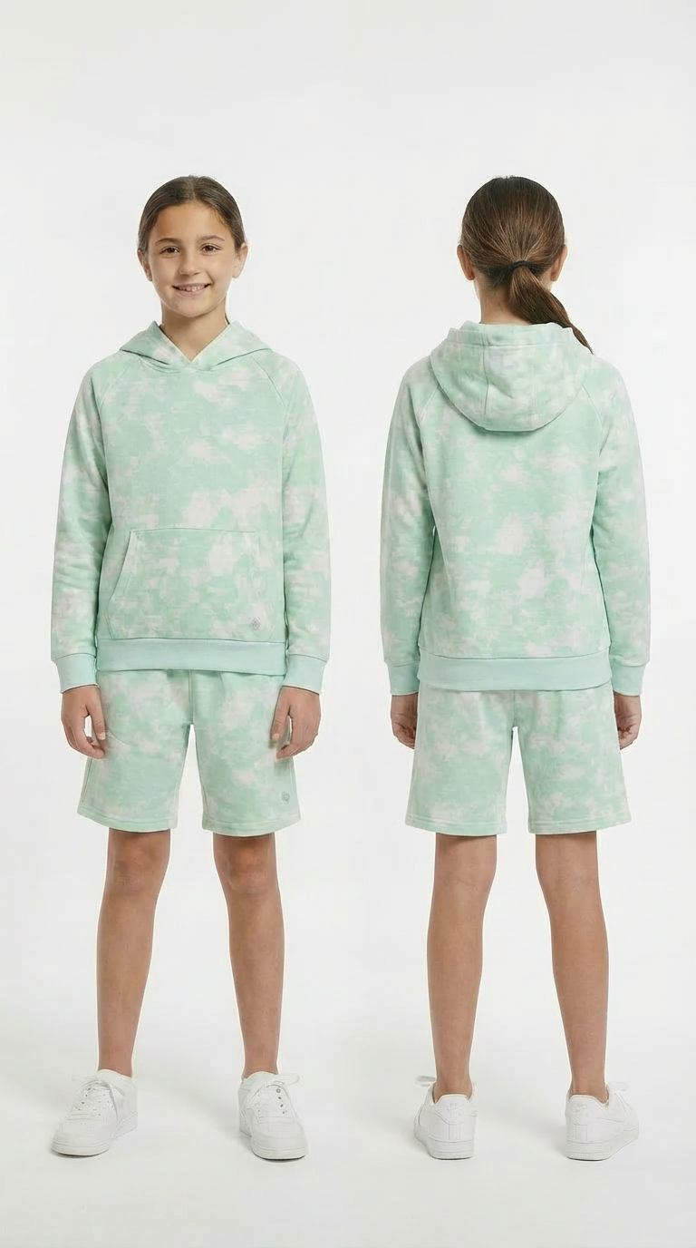 Adult Girls & Boys Unisex Set Sea Green