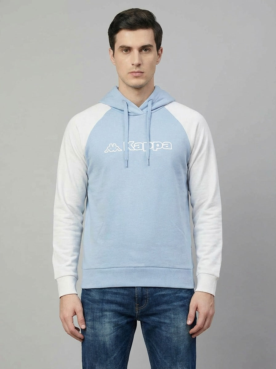 Kappa Man Hoodie Sky Blue